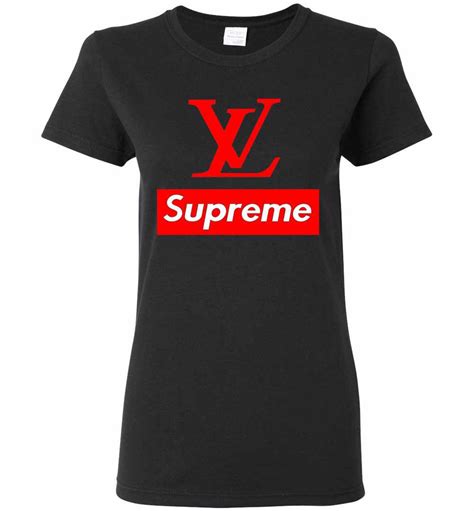 tee shirt supreme louis vuitton femme